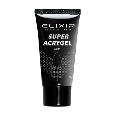 Elixir Super Acry-Gel 30gr - Υβριδικό Τζελ Χτισίματος Νυχιών #908A Clear