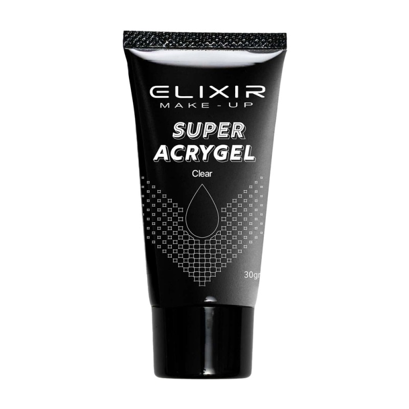 Elixir Super Acry-Gel 30gr - Υβριδικό Τζελ Χτισίματος Νυχιών #908A Clear
