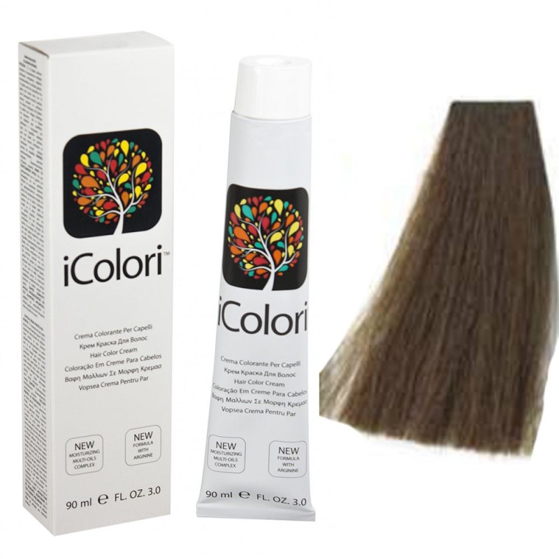 Kepro iColori Cenere Βαφή Μαλλιών 90ml (ΞΑΝΘΟ ΣΚΟΥΡΟ ΣΑΝΤΡΕ) - No6.1