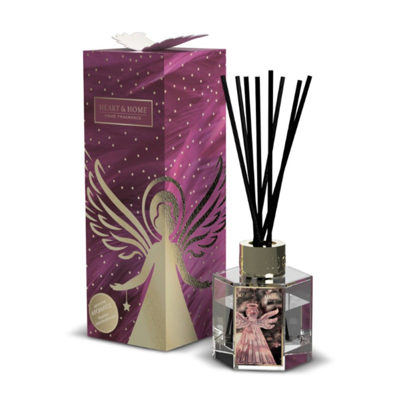Heart and Home Άρωματικό Χώρου Με Στικς 75ml #Άγγελος Χριστουγέννων