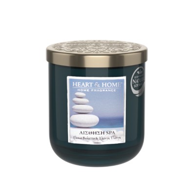 Heart and Home Άρωματικό Κερί 30h 115gr #Αίσθηση Spa
