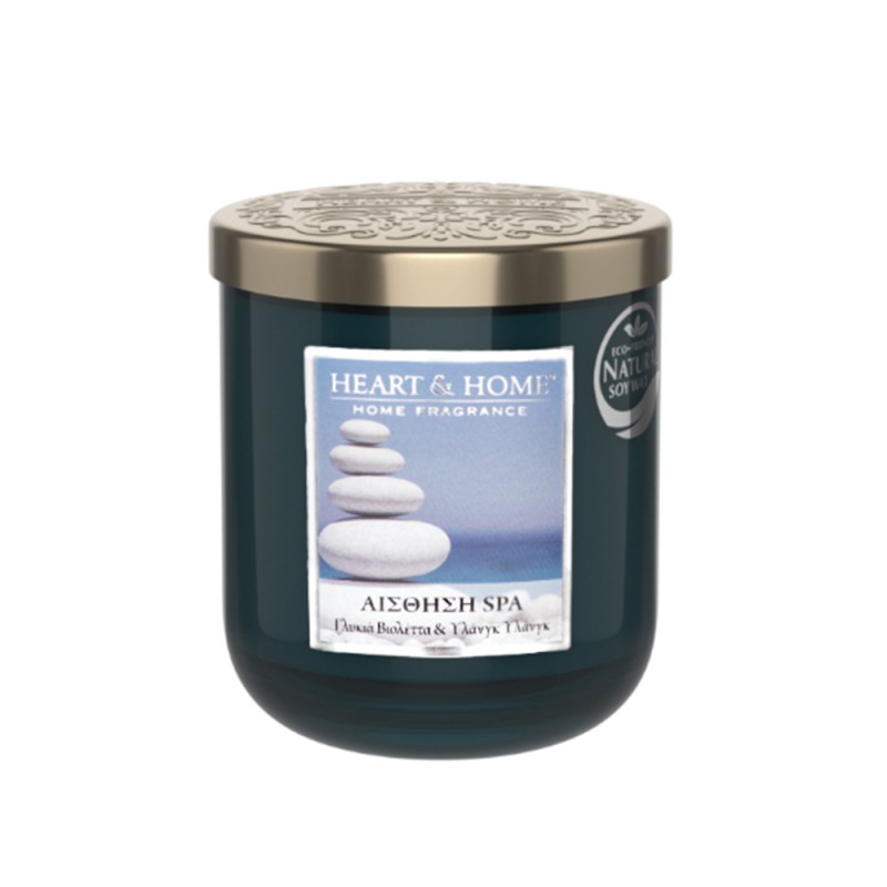 Heart and Home Άρωματικό Κερί 30h 115gr #Αίσθηση Spa