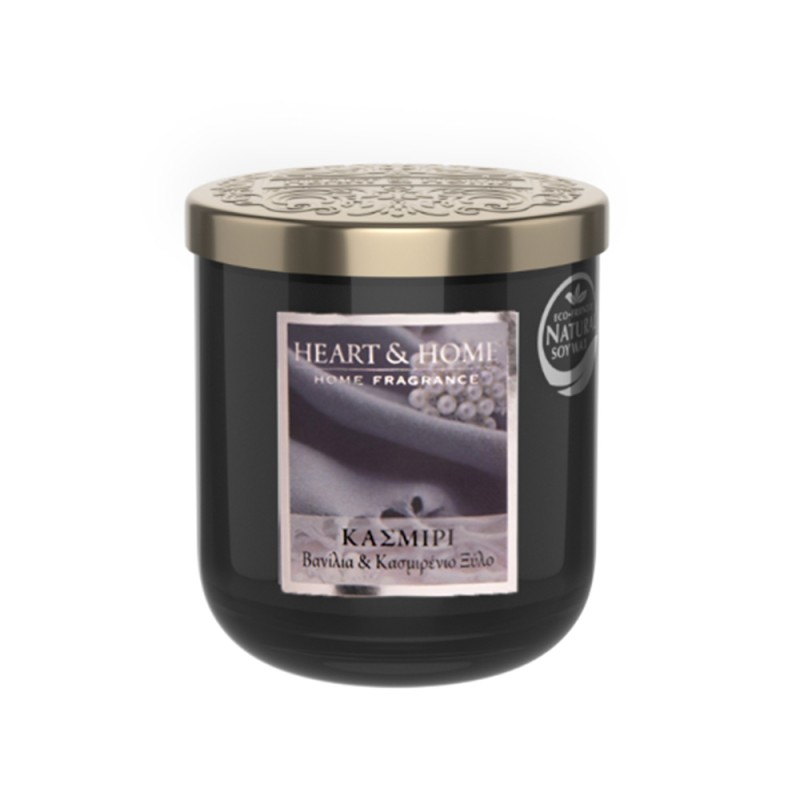 Heart and Home Άρωματικό Κερί 30h 115gr #Κασμίρι