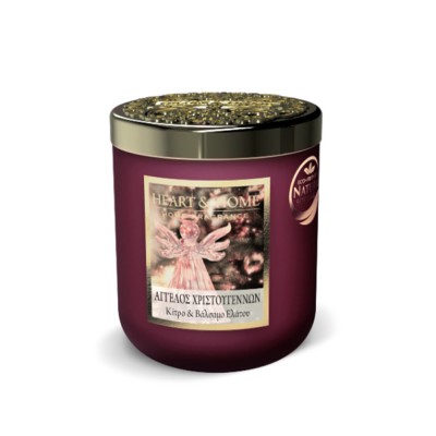 Heart and Home Άρωματικό Κερί 30h 115gr #Άγγελος Χριστουγέννων