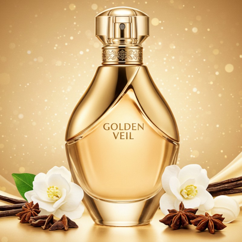 Golden Veil Women (χύμα άρωμα) – Τύπου Organza