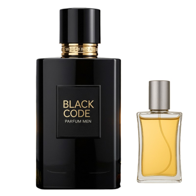 Black Code PARFUM Men (χύμα άρωμα) – Τύπου Code PARFUM