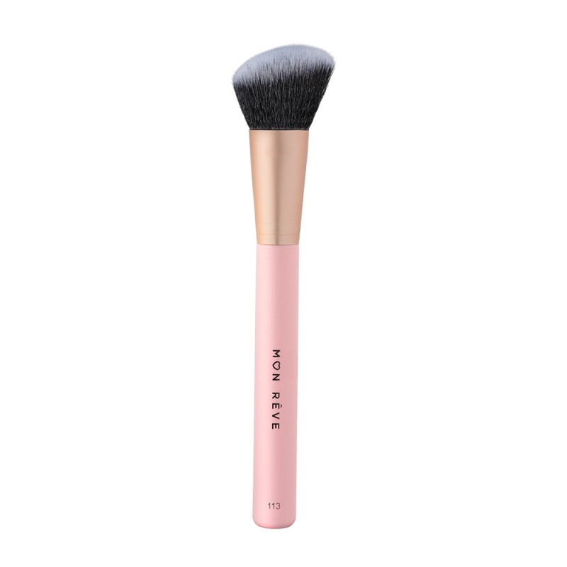 Mon Reve Contour & Blush Brush - Επαγγελματικό Πινέλο με κλίση για Ρουζ & Περίγραμμα #113