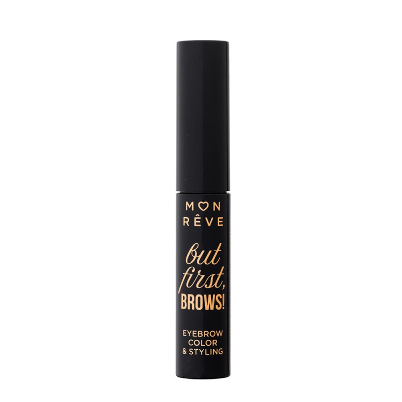 Mon Reve But First, Brows! - Αδιάβροχη Μάσκαρα Φρυδιών με Χρώμα 4ml #03