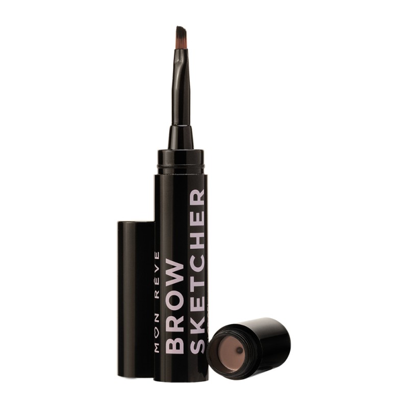 Mon Reve Brow Sketcher - Μακράς Διάρκειας Αδιάβροχο Τζελ Φρυδιών 1.6gr #03 Light Brown