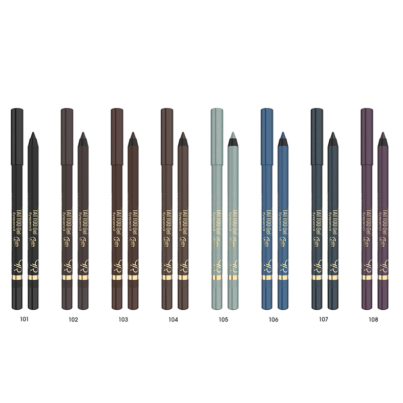 Golder Rose Tattoo Gel Eye Liner Pencil Waterproof 1,2gr - #101