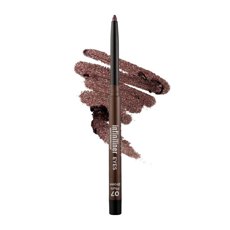 Mon Reve Infiniliner Eye Gel Pencil - Αδιάβροχο Μηχανικό Μολύβι Ματιών Μακράς Διάρκειας 1.2gr – #07 Plum Brown