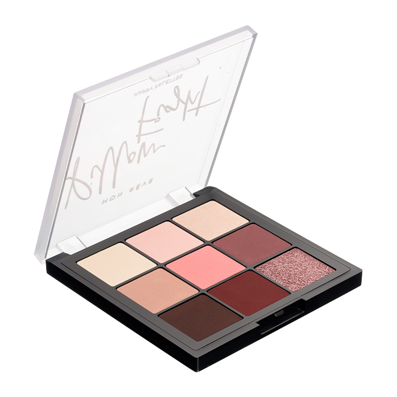Mon Reve Happy Palettes - Παλέτα Σκιών 9 Αποχρώσεων 15gr #09 Pillow Fight