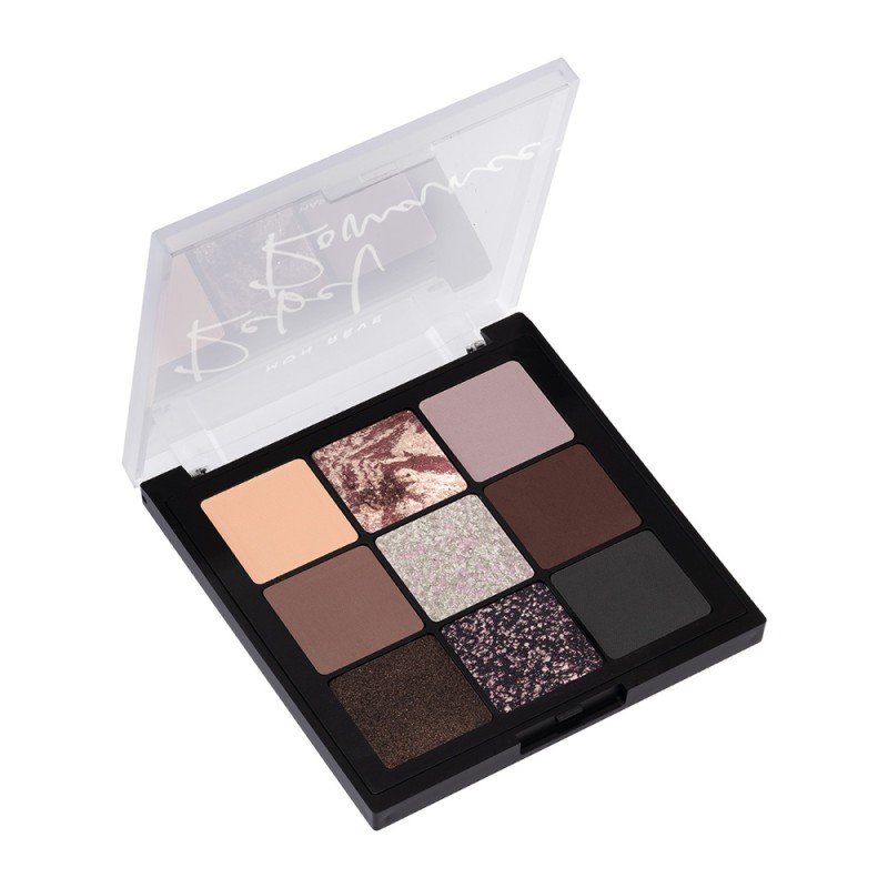 Mon Reve Happy Palettes - Παλέτα Σκιών 9 Αποχρώσεων 15gr #10 Rebel Romance