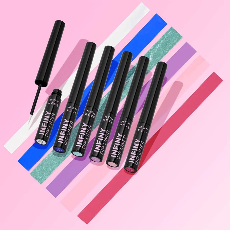 Mon Reve Infiny Dip Liner - Αδιάβροχο Υγρό Eyeliner Μεγάλης Διάρκειας 2ml #04 Forest Green