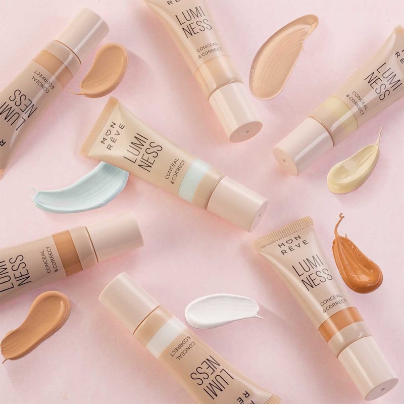 Mon Reve Luminess Concealer 10ml - Τέλεια Κάλυψη & Φωτεινό Βλέμμα #106