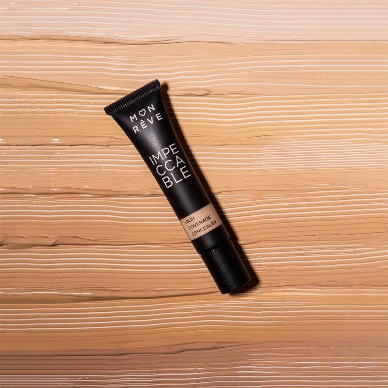 Mon Reve Impeccable Concealer 8ml - Υψηλή Κάλυψη Χωρίς Ατέλειες #101