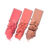 Mon Reve Blush On! - Τριπλή Παλέτα Ρουζ 9.9gr #01 Peachy