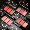 Mon Reve Blush On! - Τριπλή Παλέτα Ρουζ 9.9gr #02 Earthy