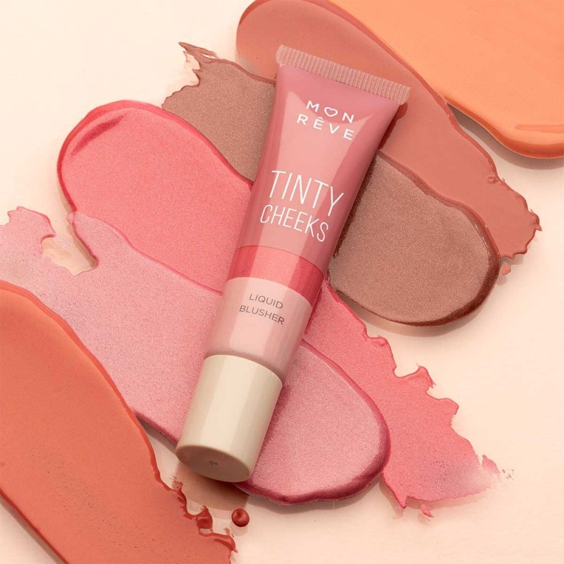 Mon Reve Tinty Cheeks 14ml - Υγρό Ρουζ Μακράς Διάρκειας – #03
