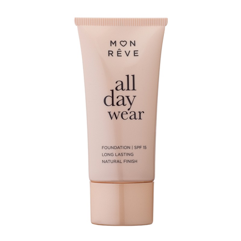 Mon Reve All Day Wear Foundation 30ml - Μακράς Διάρκειας & Φυσικό Ματ #102