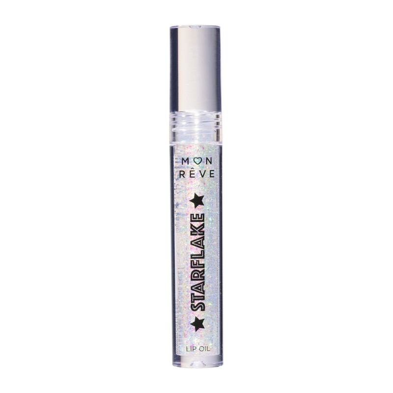 Mon Reve Starflake Lip Oil - Ενυδατικό Έλαιο Χειλιών με Πολυδιάστατη Λάμψη 4gr – #01 FAIRY SPELL