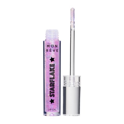 Mon Reve Starflake Lip Oil - Ενυδατικό Έλαιο Χειλιών με Πολυδιάστατη Λάμψη 4gr – #03 MYSTIC DREAM