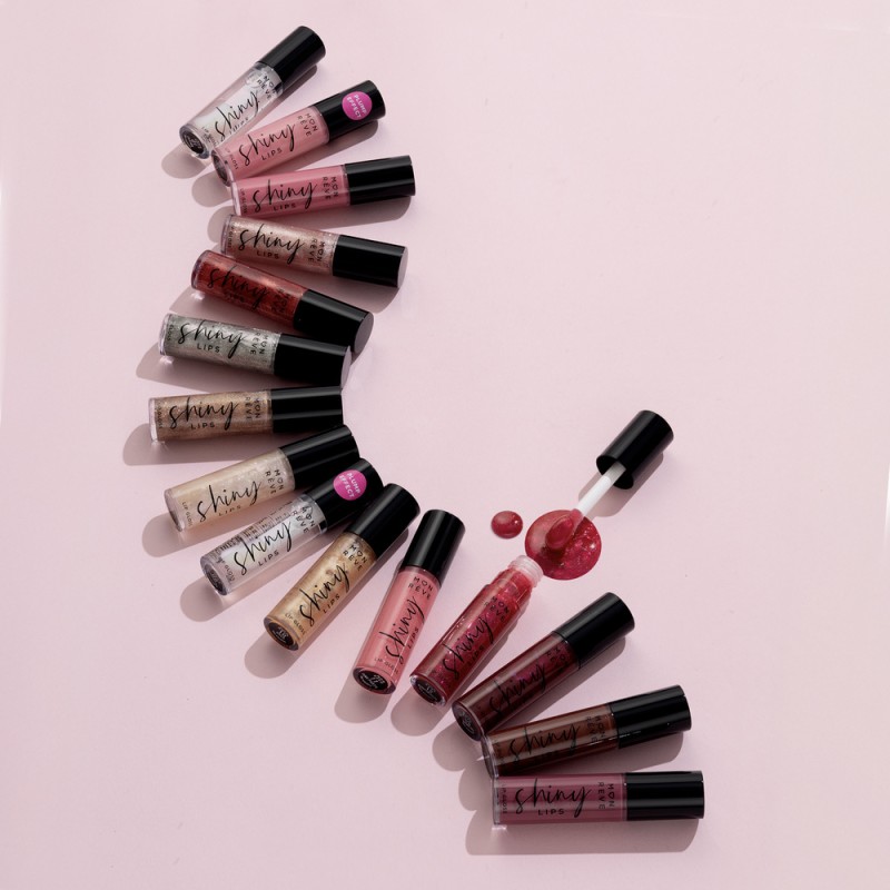 Mon Reve Shiny Lips - Ενυδατικό Lip Gloss για 3D Λάμψη & Όγκο 5ml – #15 SWEET CRANBERRY