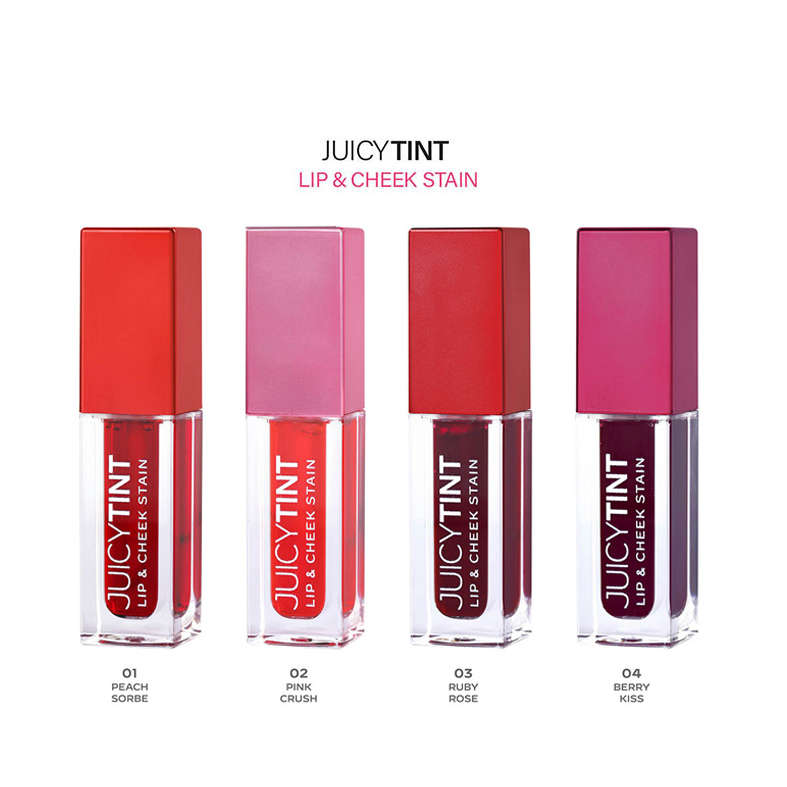Golden Rose Juicy Tint Lip & Cheek Stain 5,2ml #03 RUBY ROSE