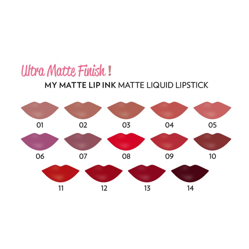 Golden Rose My Matte Lip Ink 5ml #01