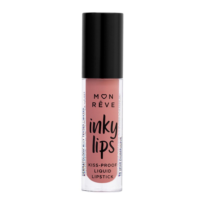 Mon Reve Inky Lips - Εξαιρετικά Σταθερό Υγρό Ματ Κραγιόν 4ml #24 BUFF
