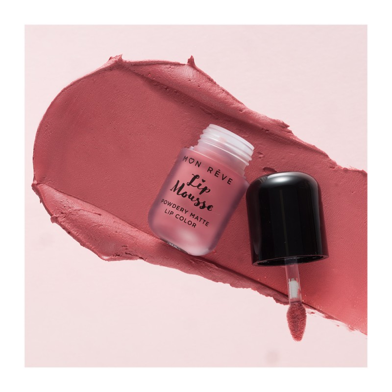 Mon Reve Lip Mousse - Ανάλαφρο Ματ Κραγιόν με Υφή Πούδρας 4gr #05 FLORENCE