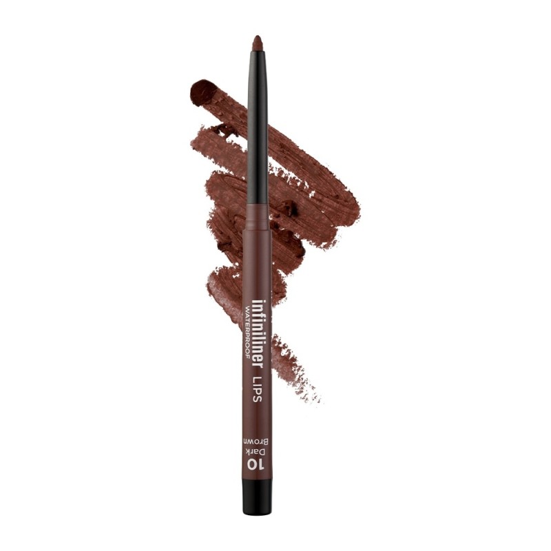 Mon Reve Infiniliner Gel Lip Pencil - Αδιάβροχο Μηχανικό Μολύβι Χειλιών 1.2gr – #10 Dark Brown