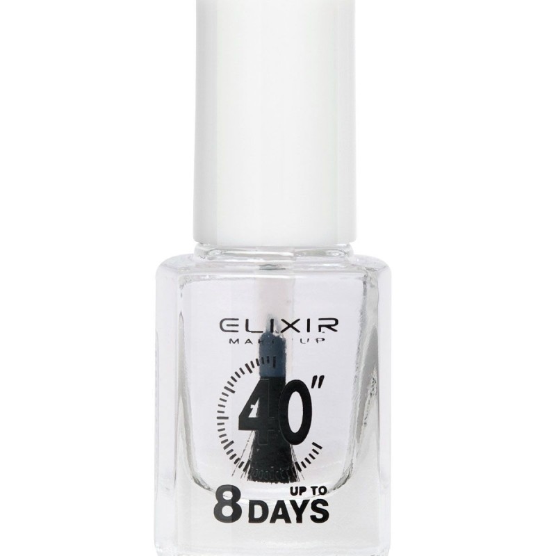 Elixir Βερνίκι 40″ & Up to 8 Days 13ml – #001 (Clear)