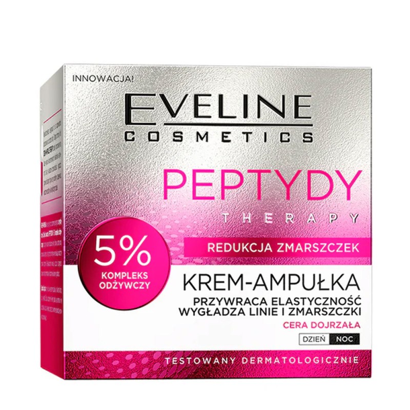 Eveline Cosmetics Peptide Therapy Ampoule Cream 50ml – Κρέμα Προσώπου με Πεπτίδια για Ρυτίδες, Σύσφιξη & Θρέψη