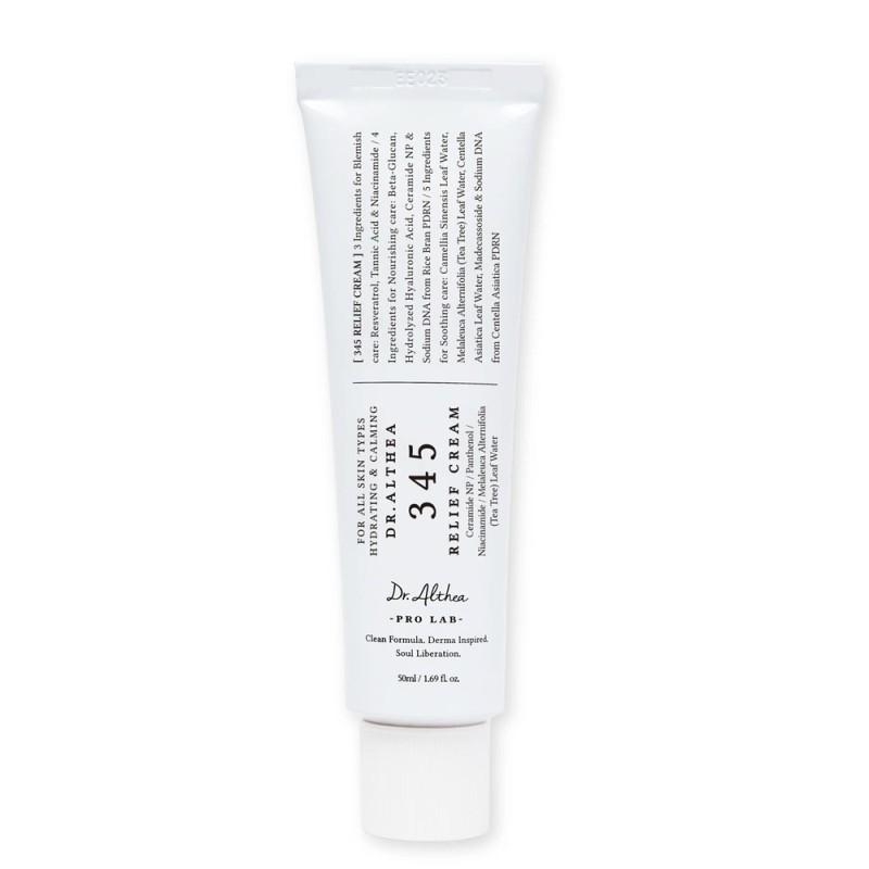 Dr.Althea 345 Relief Cream 50ml – Κρέμα Προσώπου για Σημάδια Ακμής, Καταπράυνση & Ενυδάτωση