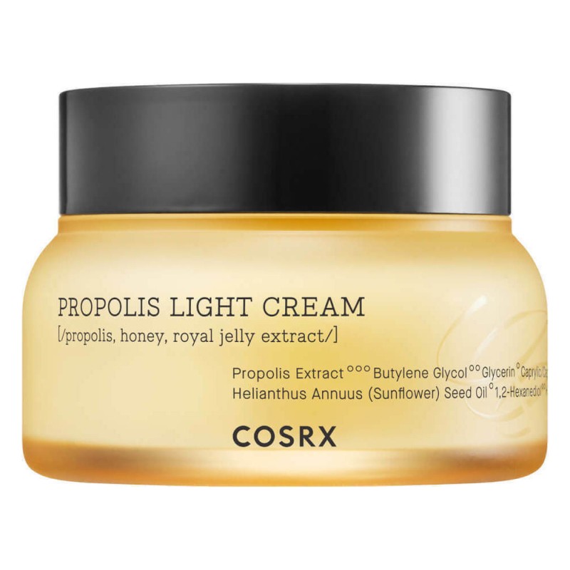 COSRX Full Fit Propolis Light Cream 65ml – Κρέμα Προσώπου με Πρόπολη για Ενυδάτωση, Θρέψη & Λάμψη