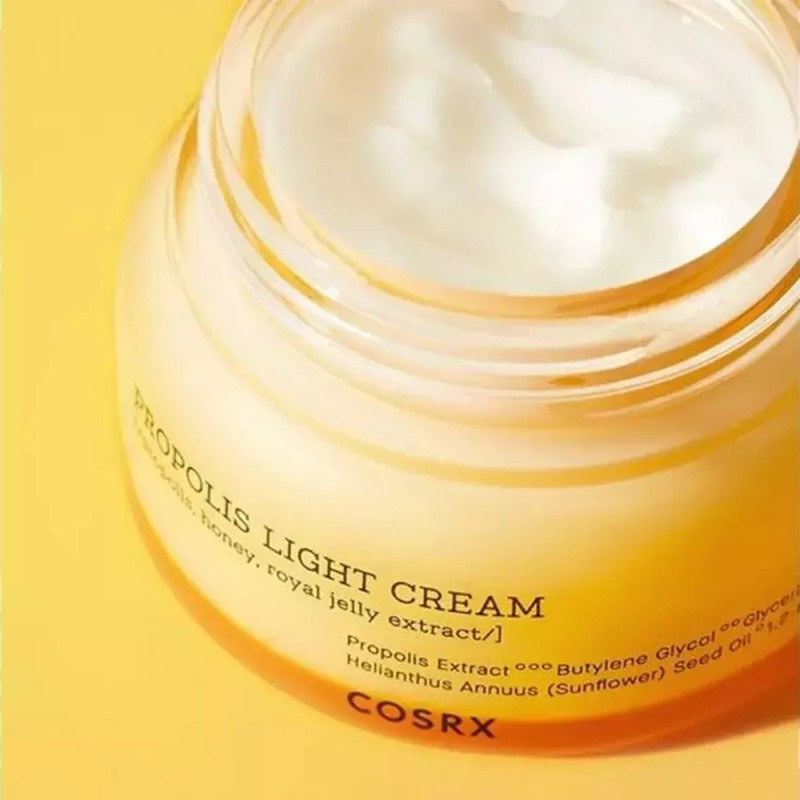 COSRX Full Fit Propolis Light Cream 65ml – Κρέμα Προσώπου με Πρόπολη για Ενυδάτωση, Θρέψη & Λάμψη