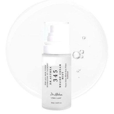 Dr.Althea 345 Relief Cream Mist 60ml – Mist Προσώπου με Υαλουρονικό Οξύ & Centella για Ενυδάτωση, Καταπράυνση & Ενίσχυση Φραγμού