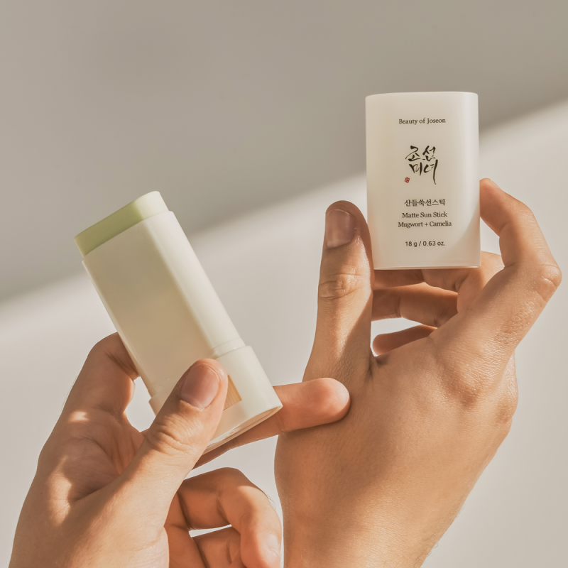 Beauty of Joseon Matte Sun Stick: Mugwort+Camelia SPF50+ PA++++ 18g – Αντηλιακό Στικ Προσώπου για Ματ Τελείωμα, Έλεγχο Λιπαρότητας & Προστασία UV