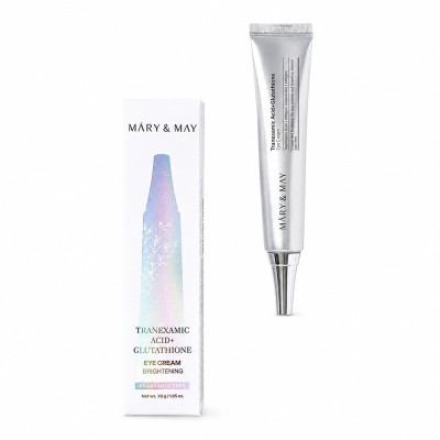 Mary&May Tranexamic Acid+Glutathione Eye Cream 30g – Κρέμα Ματιών με Tranexamic Acid & Γλουταθειόνη για Μαύρους Κύκλους, Δυσχρωμίες & Λάμψη