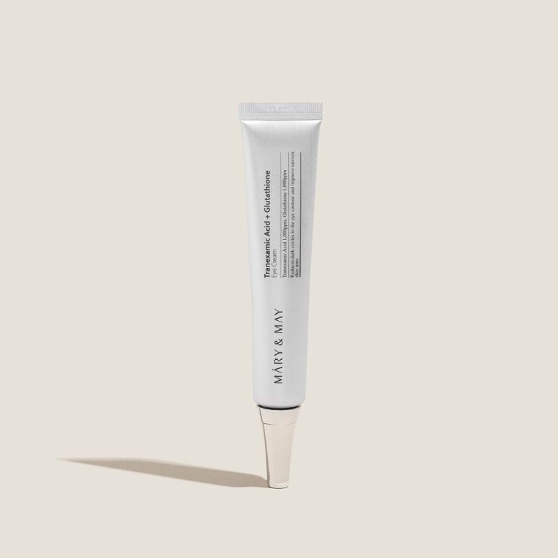 Mary&May Tranexamic Acid+Glutathione Eye Cream 30g – Κρέμα Ματιών με Tranexamic Acid & Γλουταθειόνη για Μαύρους Κύκλους, Δυσχρωμίες & Λάμψη
