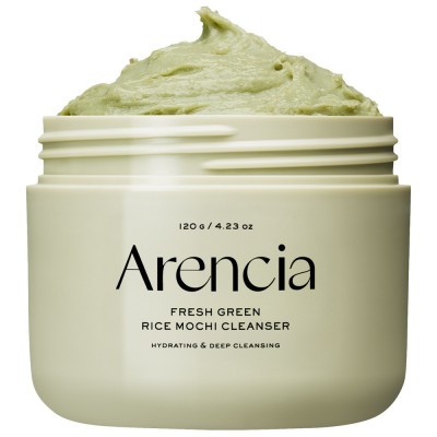 Arencia Fresh Green Rice Mochi Cleanser 120g – Καθαριστικό Προσώπου με Ρύζι για Πόρους, Μαύρα Στίγματα & Λιπαρότητα