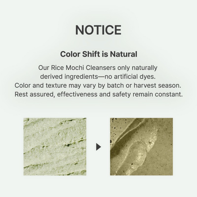 Arencia Fresh Green Rice Mochi Cleanser 120g – Καθαριστικό Προσώπου με Ρύζι για Πόρους, Μαύρα Στίγματα & Λιπαρότητα