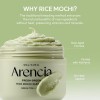 Arencia Fresh Green Rice Mochi Cleanser 120g – Καθαριστικό Προσώπου με Ρύζι για Πόρους, Μαύρα Στίγματα & Λιπαρότητα