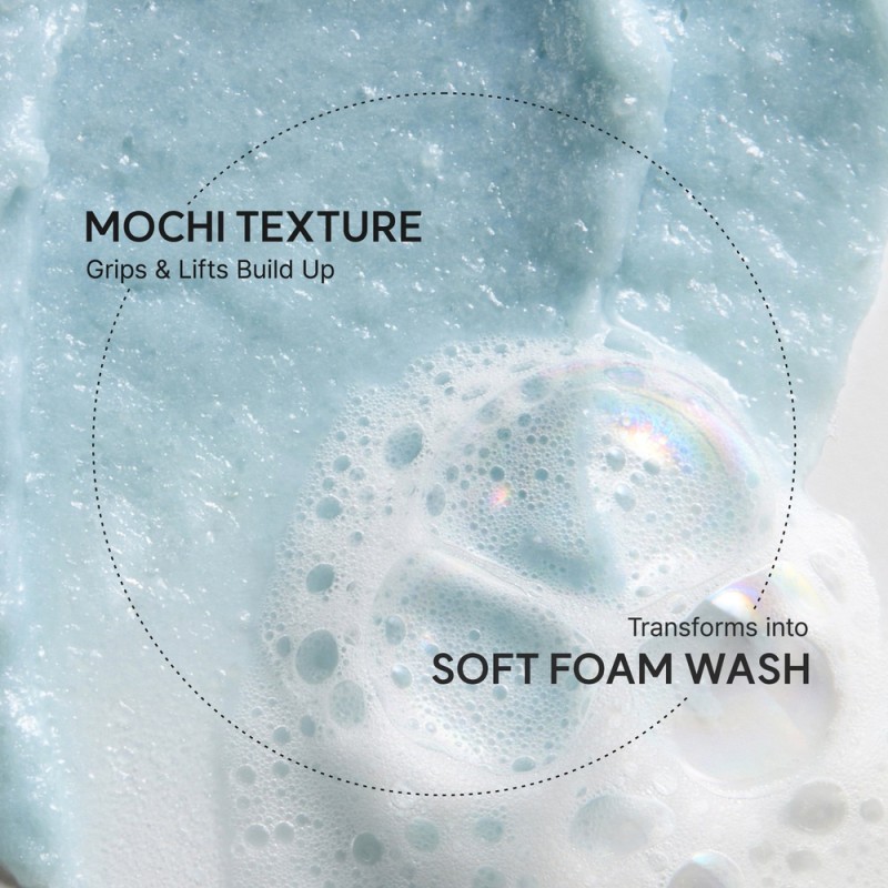 Arencia Fresh Blue Hyssop Rice Mochi Cleanser 120g – Καθαριστικό Προσώπου με Ρύζι για Βαθύ Καθαρισμό, Πόρους & Λιπαρότητα