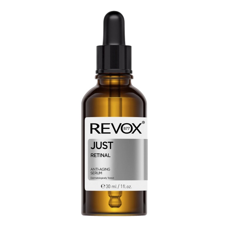 Revox B77 Just Retinal Serum 30ml – Ορός Προσώπου με 0,06% Retinal για Ρυτίδες, Βελτίωση Υφής & Ομοιόμορφο Τόνο