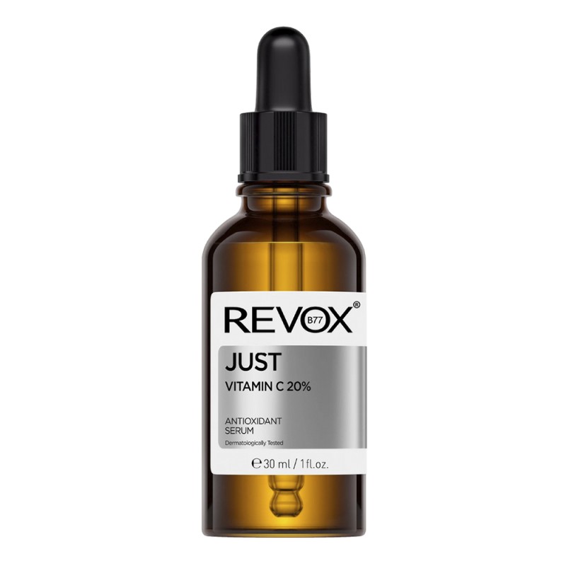 Revox B77 Just Vitamin C 20% 30ml – Αντιοξειδωτικός Ορός Προσώπου για Λάμψη, Ομοιόμορφο Τόνο & Σκούρες Κηλίδες